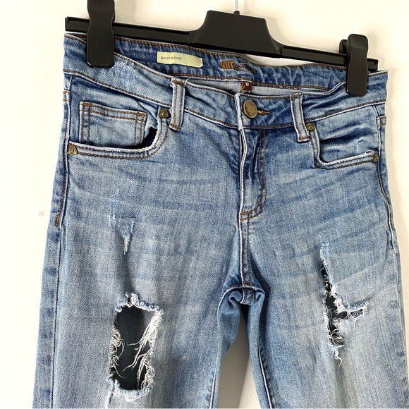 Kut from the Kloth Boyfriend Ripped Jeans - Picture 2 of 7